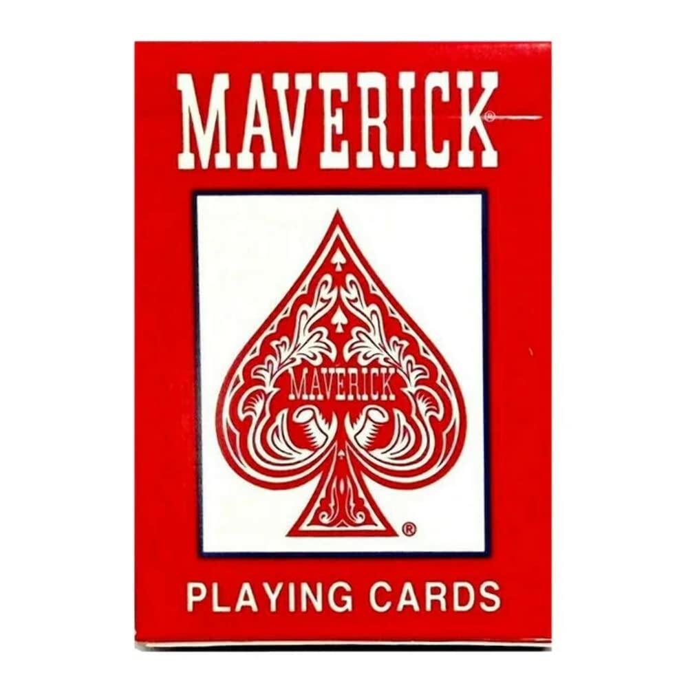 Maverick Playing Cards Jumbo Index Single Deck Traditional Colors Vary