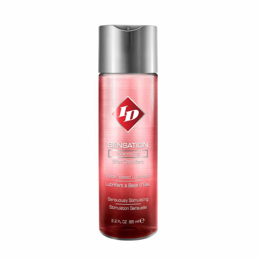 BestBy02/27 ID Lubricants Sensation Warming Water Based Lubricant Red 2.2 Fl Oz
