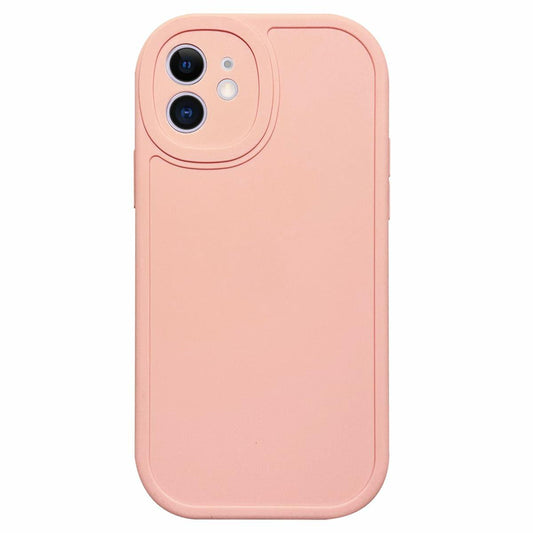 Callyue iPhone 16 6.1 TPU Case Circular Edges Camera Protection Black