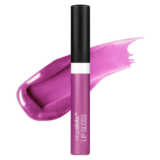 wet n wild MegaSlicks Lip Gloss Ultra-Glossy Vitamin E Crushed Grapes 0.19 oz