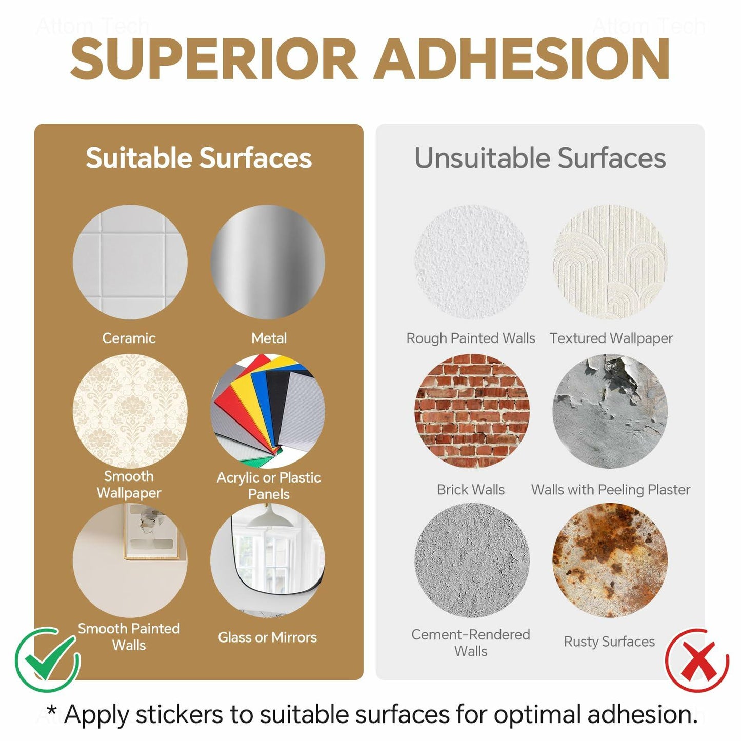 NiArt 3D Mouse Hole Wall Decals 5x5in Vinyl Stickers 4-Pack Playful Decor