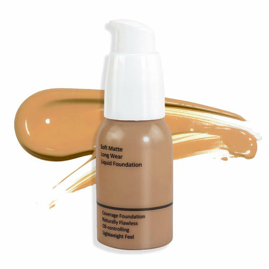 Lorac Velvet Foundation Soft Matte 24HR Oil Control 06 Toffee 2 Pack