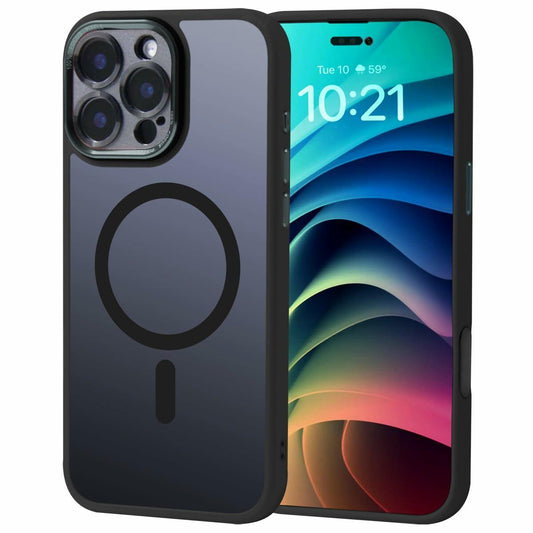 ATUTEN iPhone 16 Pro Max Case Magnetic Shockproof Grey 6.9 Inch