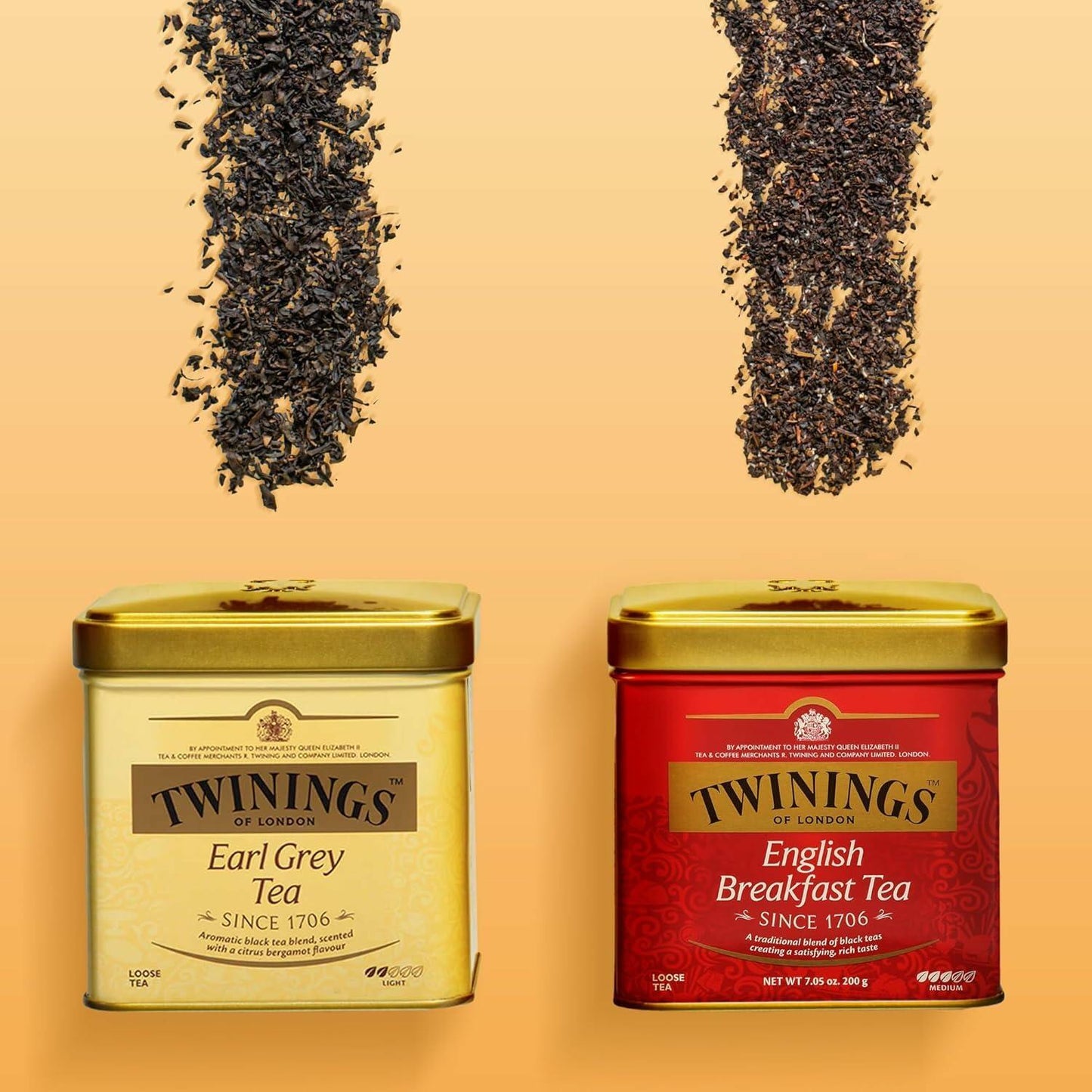 BB03/26 Twinings Earl Grey Loose Tea 7.05 oz Tin Classic Flavor