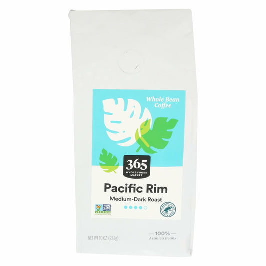 365 by Whole Foods, Coffee Pacific Rim Blend Vienna Roast Whole Bean, 10 Ounce