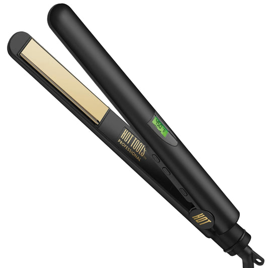 [Like_new] Hot Tools Professional Titanium Ceramic 1" Digital Flat Iron, 1 ct.