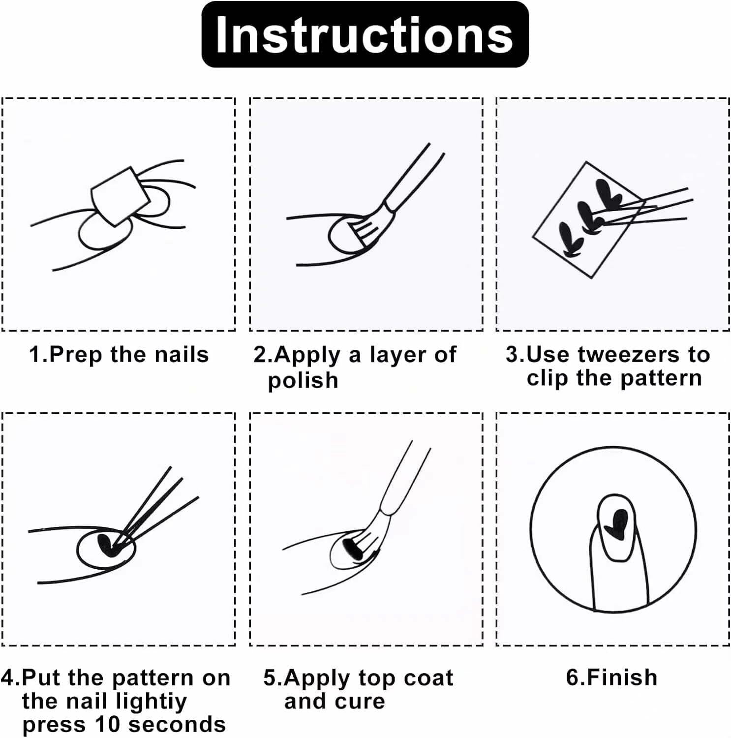 Tisaindor 5D Embossed Bow Nail Art Stickers 3 Sheets Colorful Self Adhesive