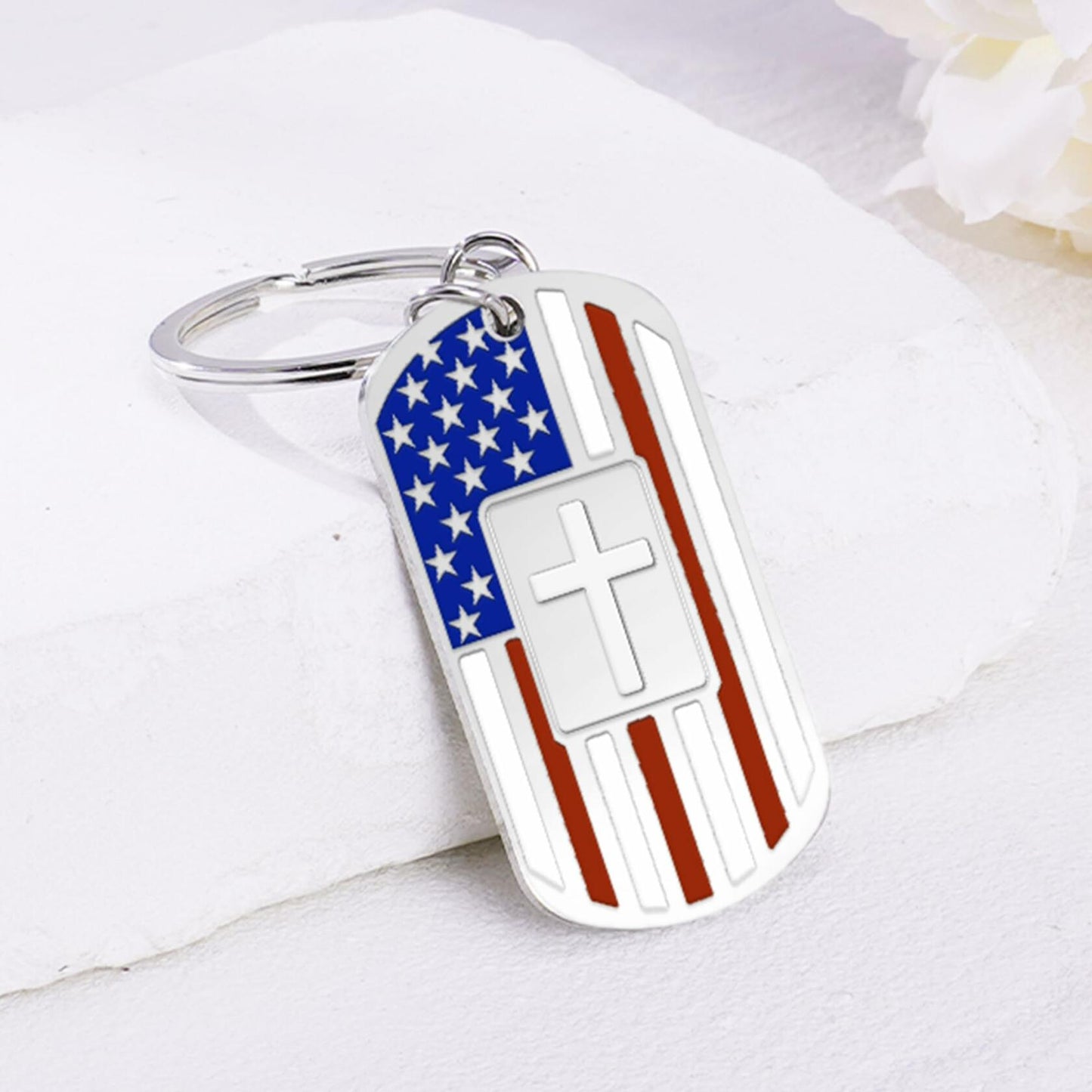 Zaamwoyy Dad Gifts Keychain from Daughter Son Birthday Christmas Gift
