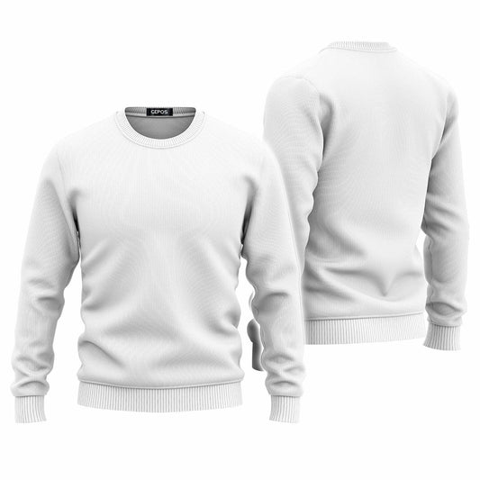 GEPOS Long Sleeve Patterned Holiday Sweater Size L