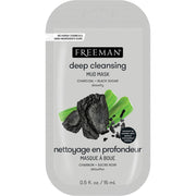 FREEMAN Charcoal & Black Sugar Mud Mask Detoxifying Facial Treatment 0.5oz