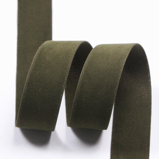 LATUROP 1in Navy Double Face Velvet Ribbon 10 Yards DIY Crafts