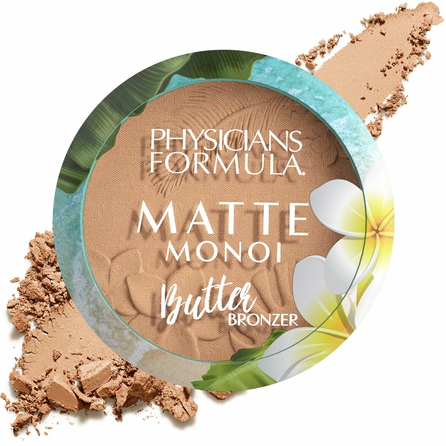 Physicians Formula Matte Monoi Butter Bronzer Powder Light Face Makeup