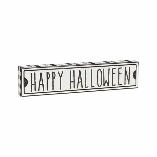 Collins Painting Happy Halloween Wooden Block Sign Fall Decor Street Sign