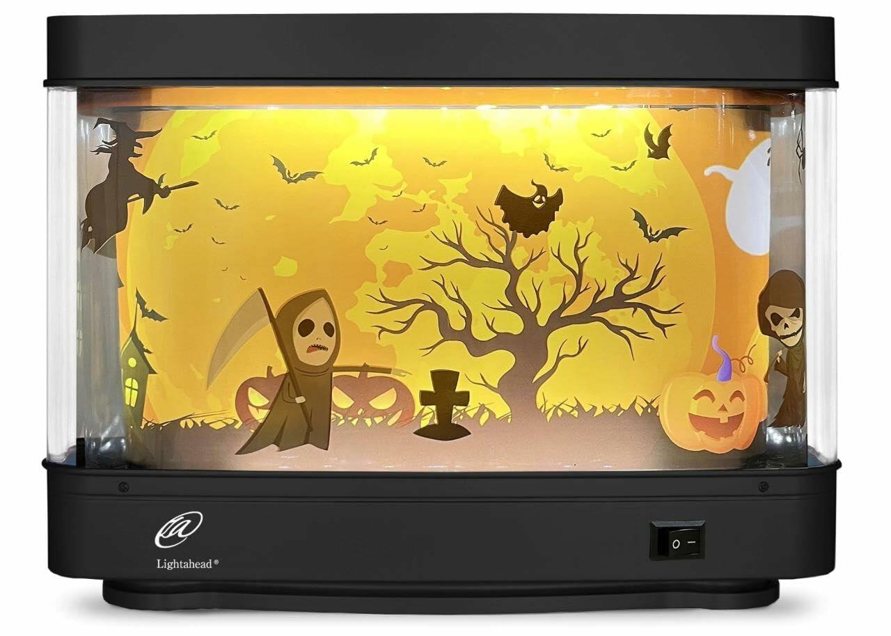 Lightahead Halloween LED Decorative Motion Picture Lamp