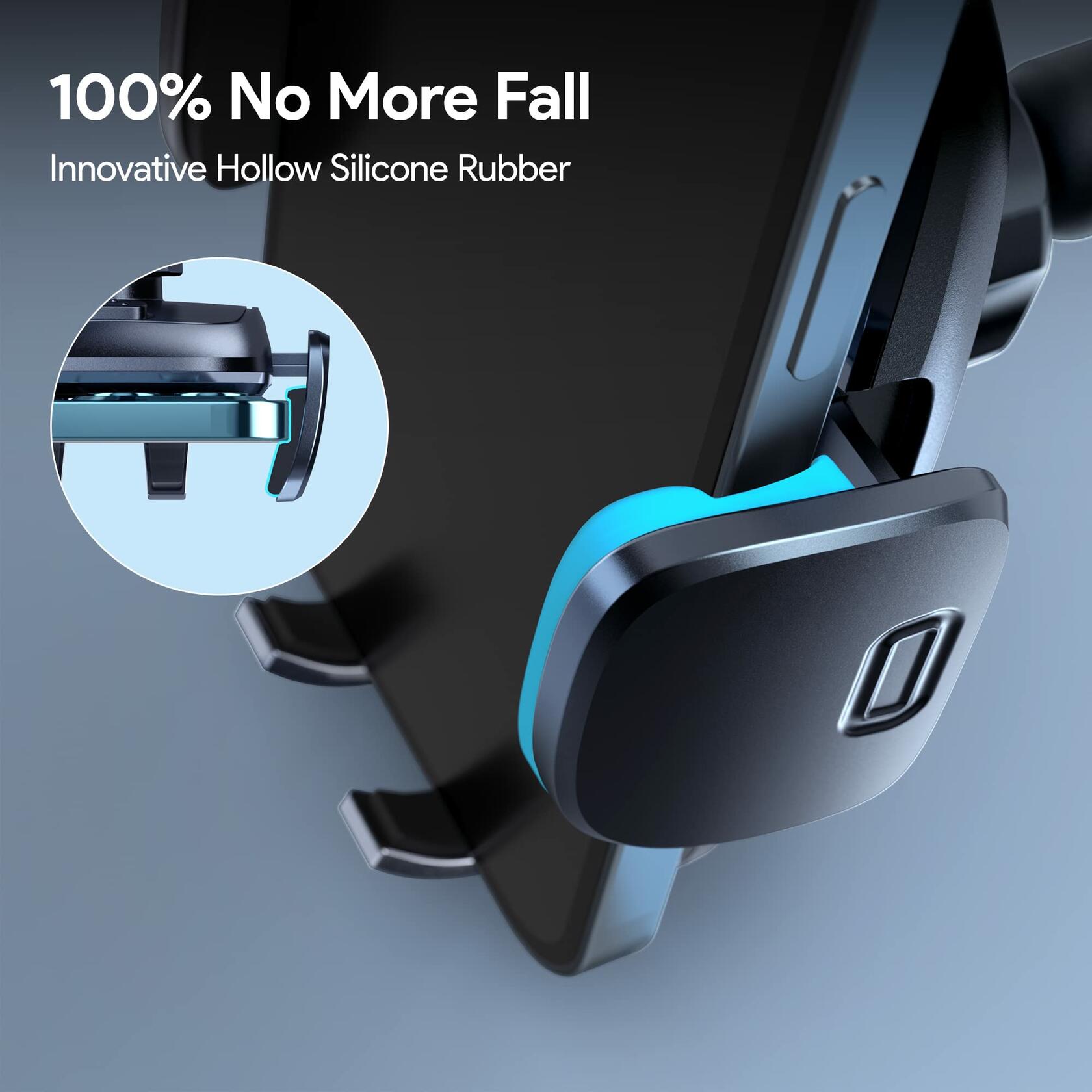 CINDRO Car Phone Holder Flexible Arm Universal 6.2in for iPhone Android