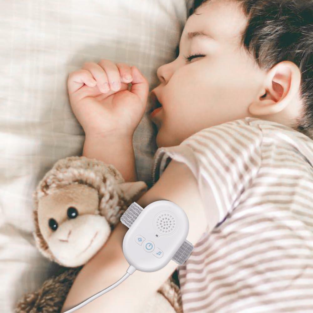 Bedwetting Alarm USB Rechargeable Loud Sound Strong Vibration for Kids Adults