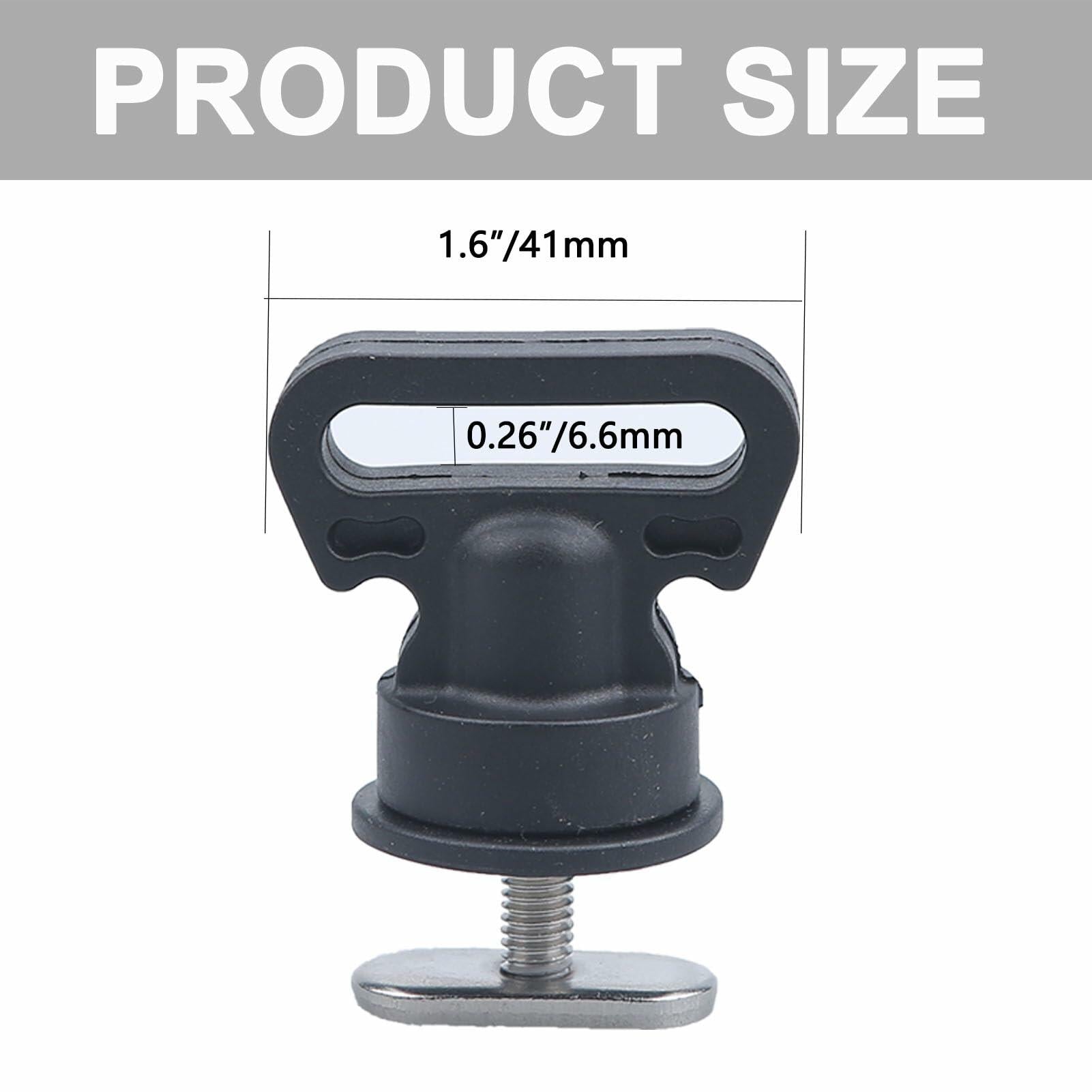 Thorn Track Mount Tie Down Eyelets M6 316 Stainless Steel Pack of 6