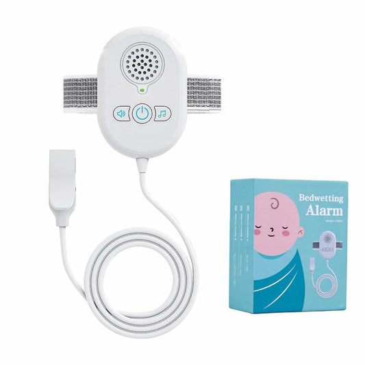 Bedwetting Alarm USB Rechargeable Loud Sound Strong Vibration for Kids Adults