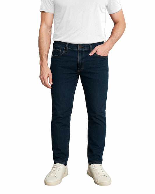 Decrum Men's Denim Jeans Tapered Casual Pants Blue Size W40 L30