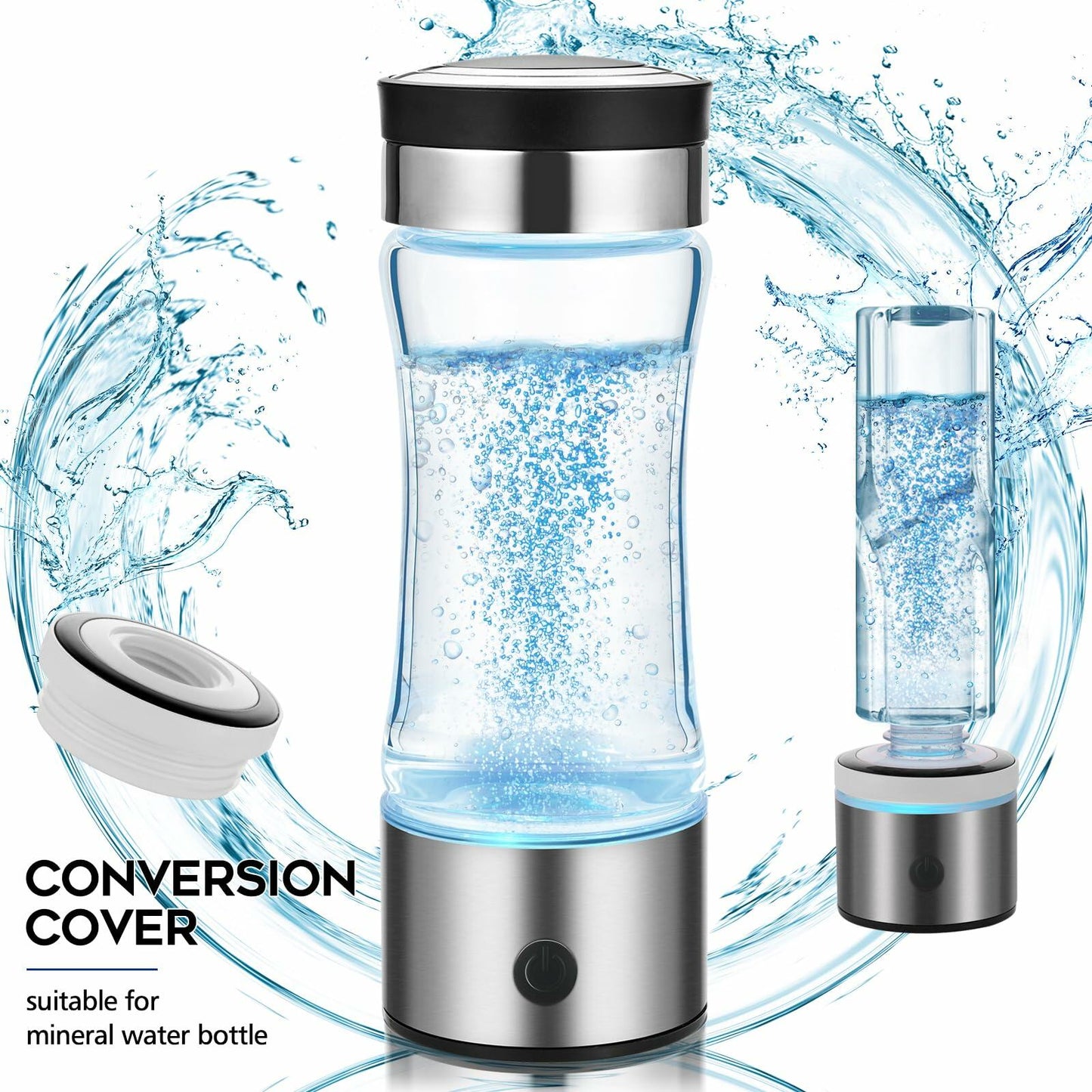 [Good] Hydrogen Water Bottle Generator Rechargeable SPE PEM Tech 2024 Model