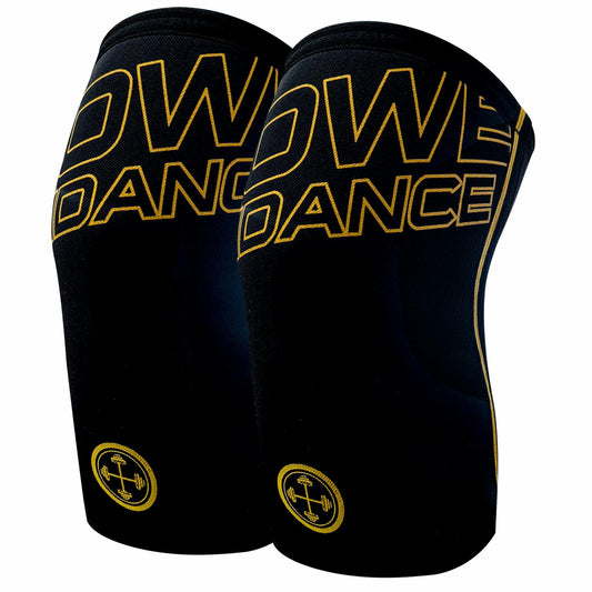 POWER GUIDANCE Fitness Knee Wraps 5mm Thickness 2 Pack Size M