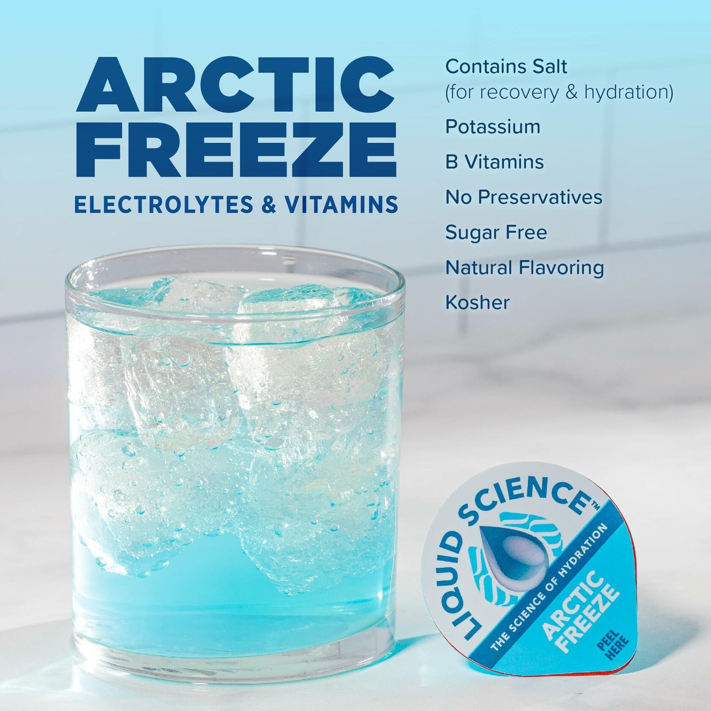 BestBy06/25 Java House Hydration Pods Arctic Freeze 12-Pack Liquid Concentrate