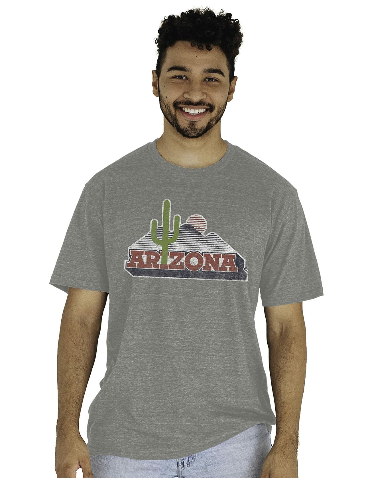 Blue 84 UCLA Bruins Tri-Blend T-Shirt Vintage Heather Gray Size XL