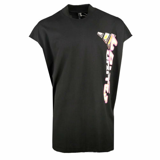 adidas Men's Pride Graphic Crop Tank Top Black Size S