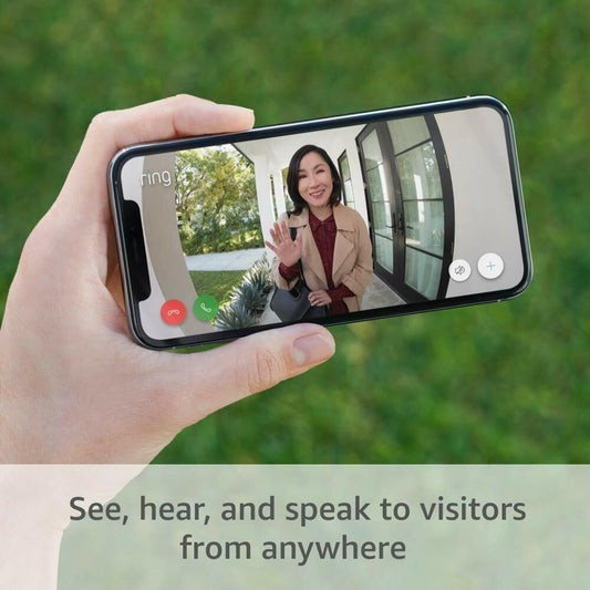 Ring Video Doorbell 1080p HD Improved Motion Detection Venetian Bronze