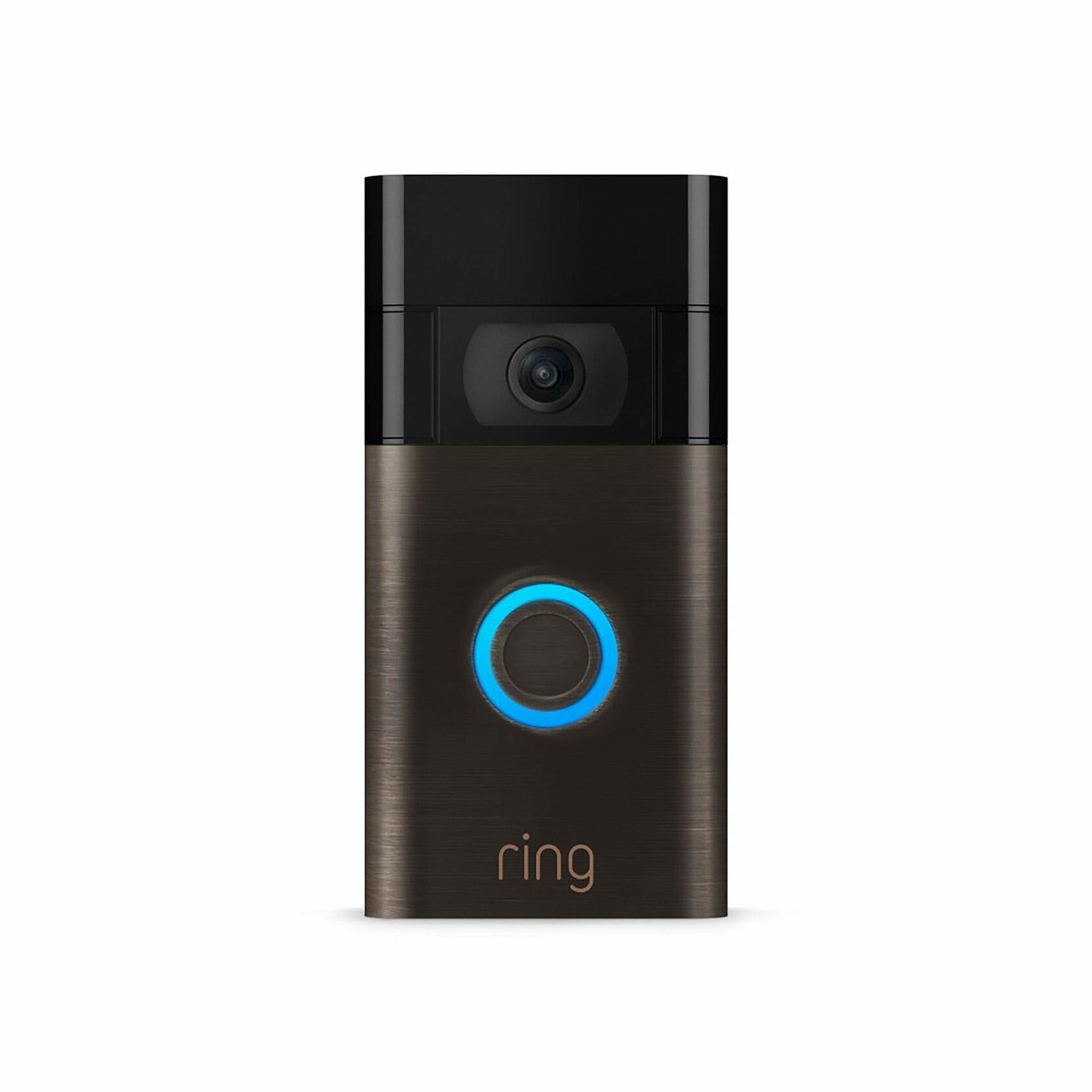 Ring Video Doorbell 1080p HD Improved Motion Detection Venetian Bronze