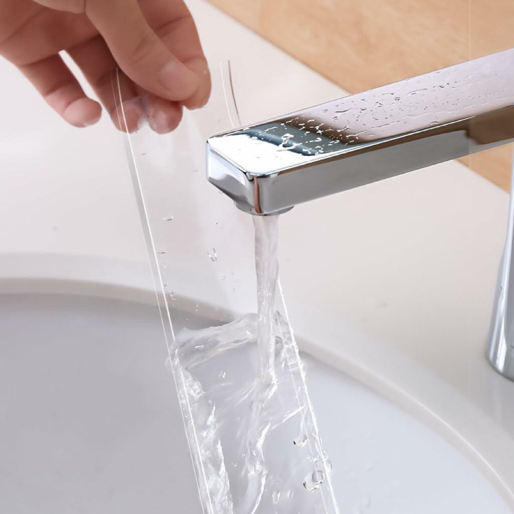 Tuqiso Double Sided Tape Heavy Duty Clear Nano Adhesive 3.28ft
