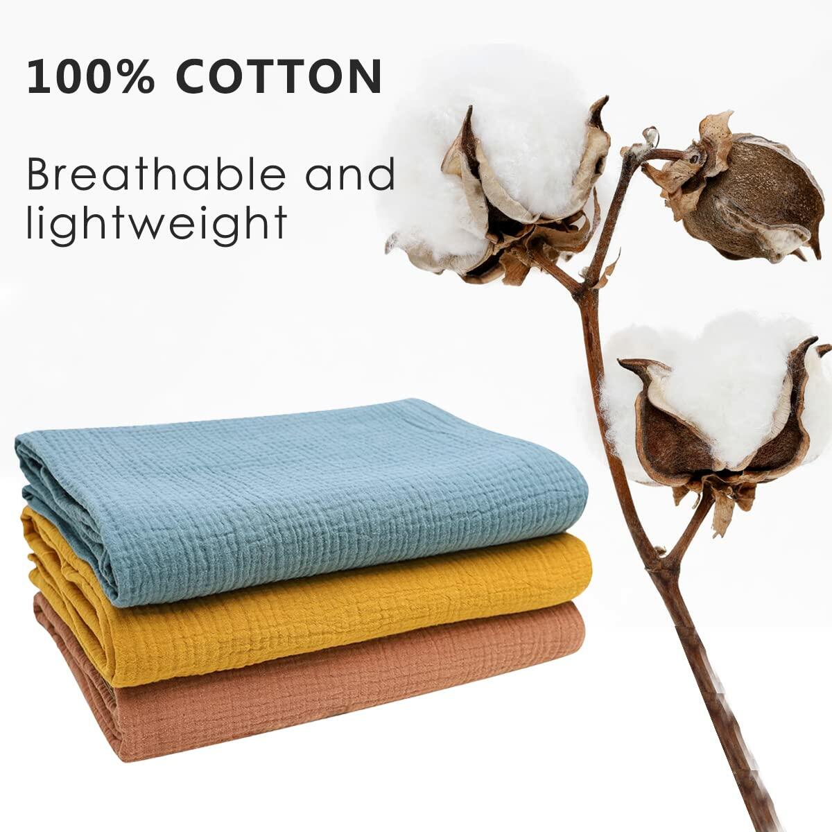 YCHWFF Muslin Baby Lounger Cover 2 Pack Organic Cotton Removable Slipcover