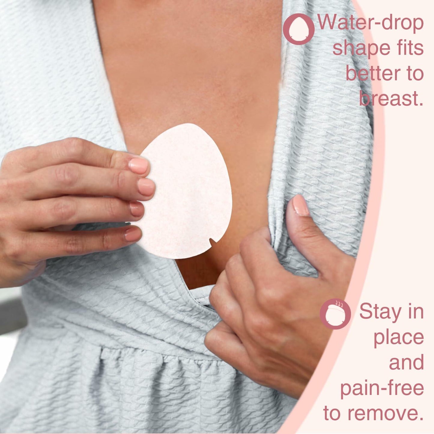 OK TAPE Hydrogel Nursing Pads Cooling Pain Relief Postpartum 10 Pcs