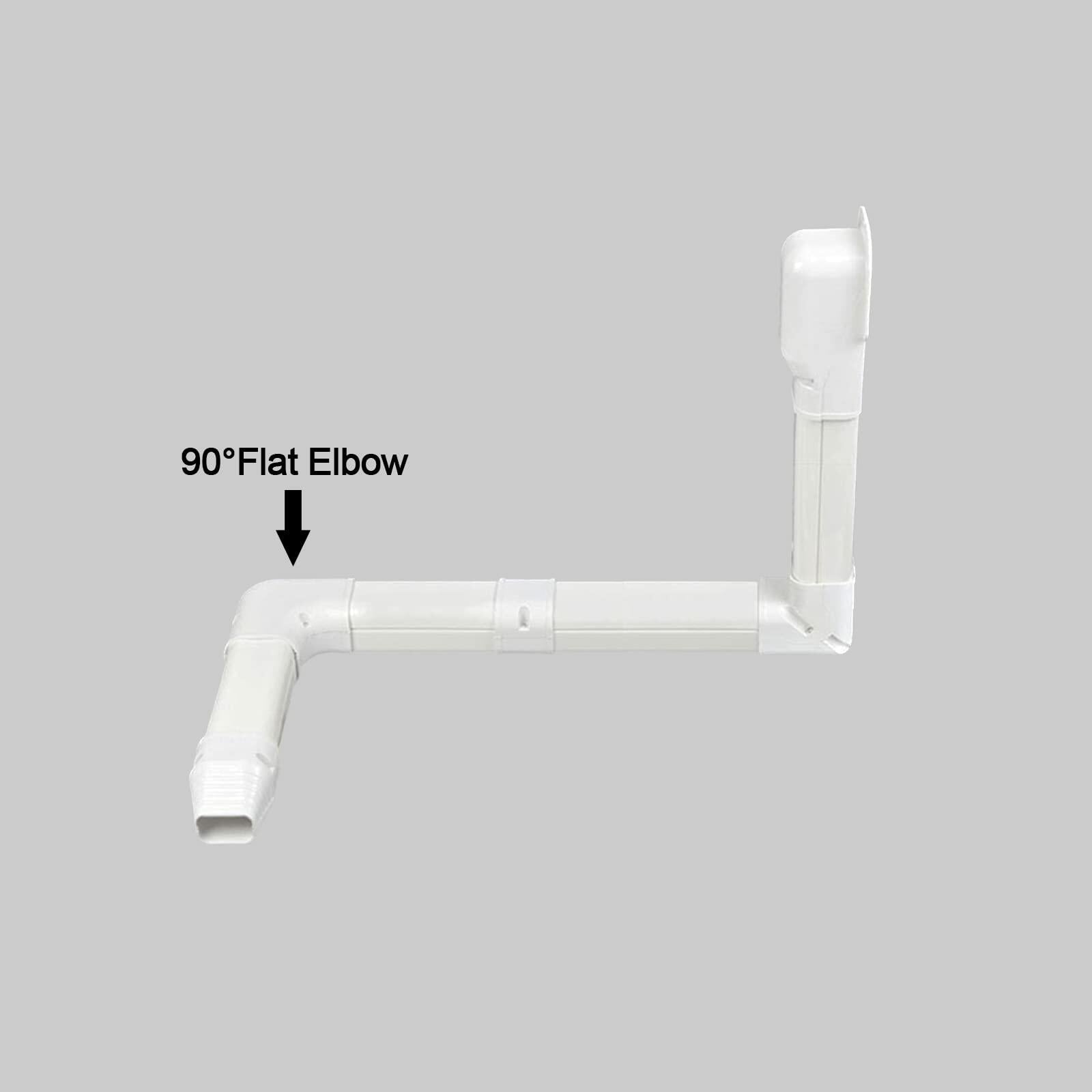 MOOITEK PVC Line Cover Kit Tubing Accessories for Air Conditioners 0.73lb