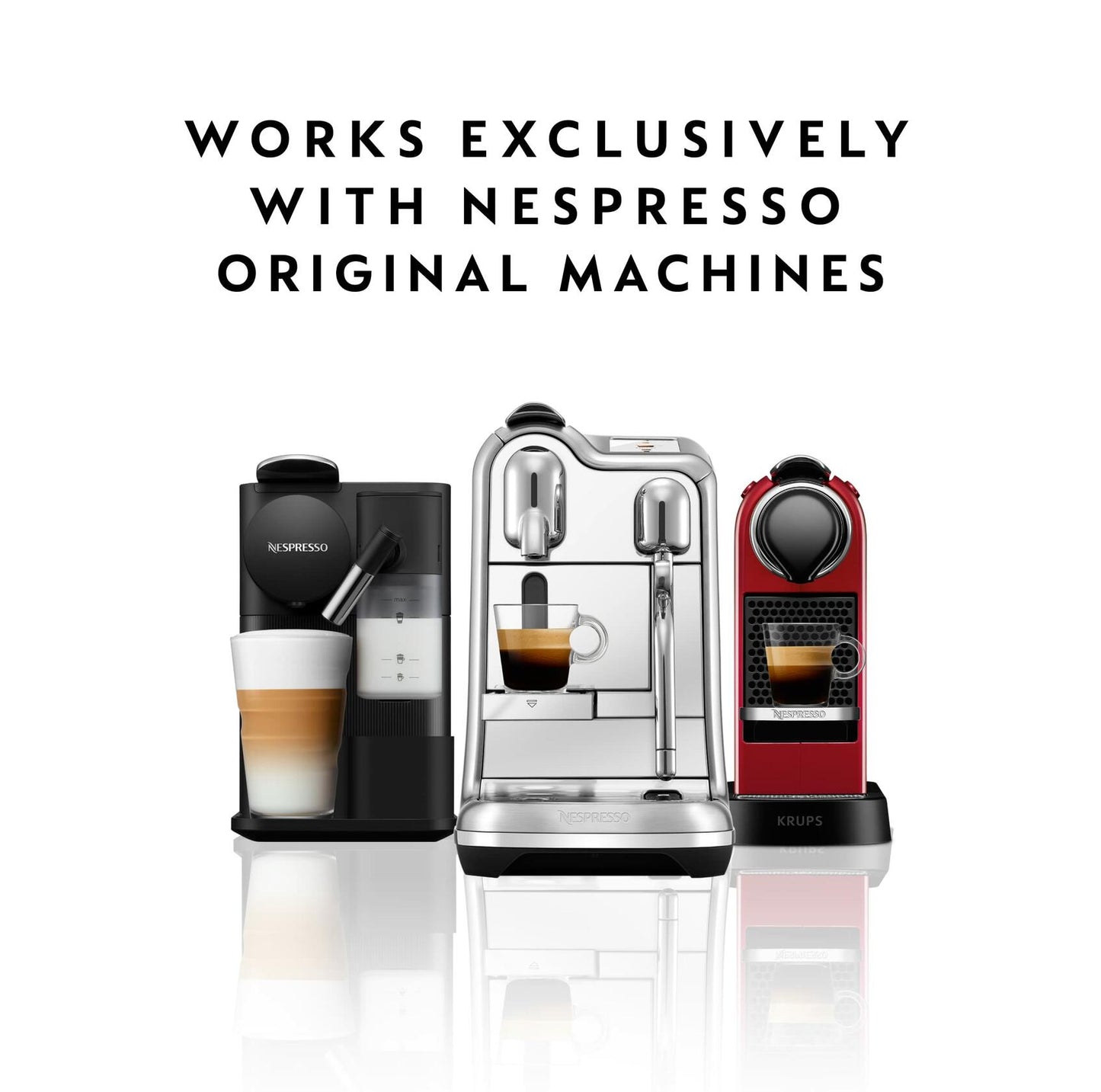 BB06/25 Nespresso Original Line Iced Coffee Capsules Variety Pack 40-Count