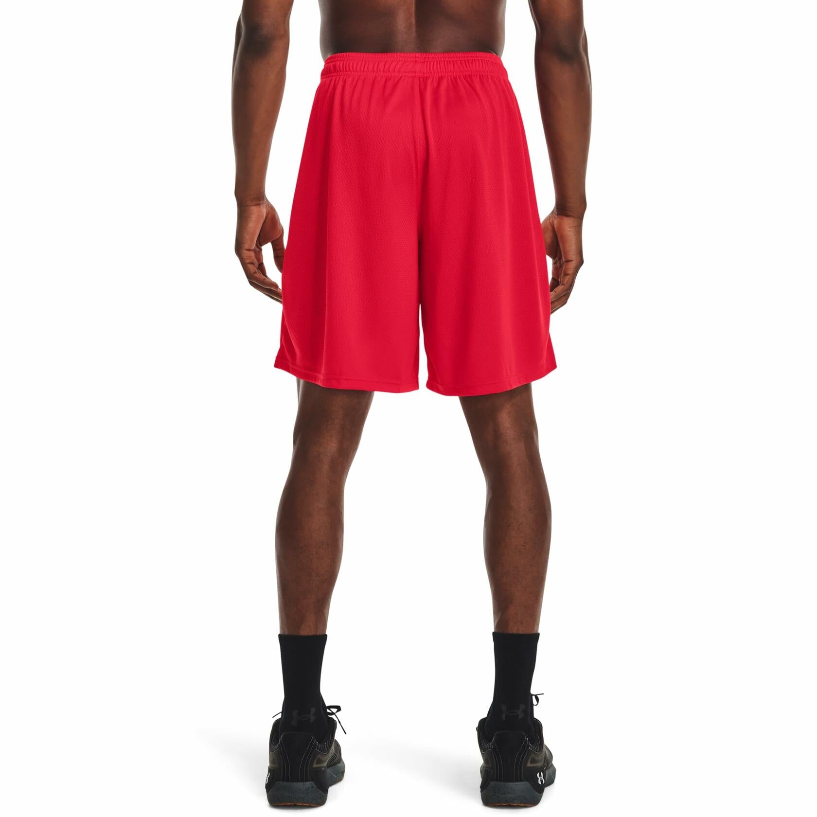 Under Armour Men's UA Tech Mesh Shorts Red Size L