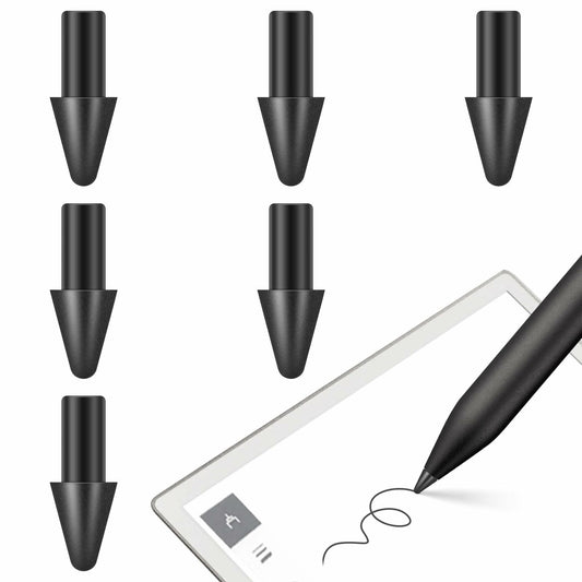 Enhon 6 Pcs Replacement Tips for Remarkable Paper Pro Pen Black