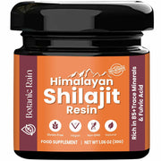 BestBy02/27 Botanic Rain Himalayan Shilajit Resin 85+ Minerals 1.06 oz