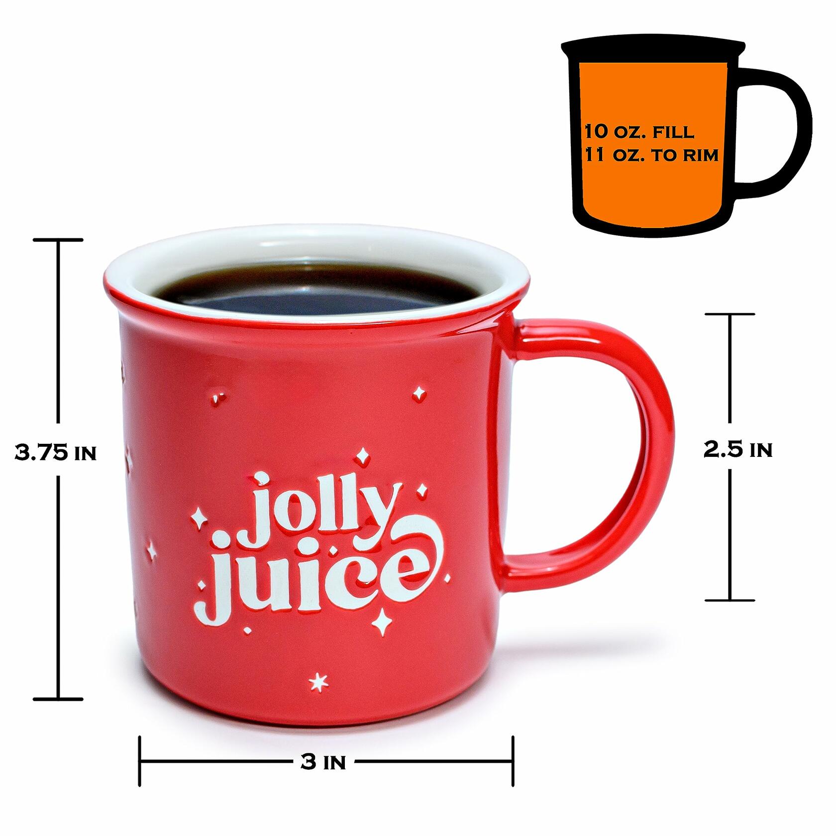 Naughty Christmas Coffee Mug 11oz Holiday Style Ceramic Cup