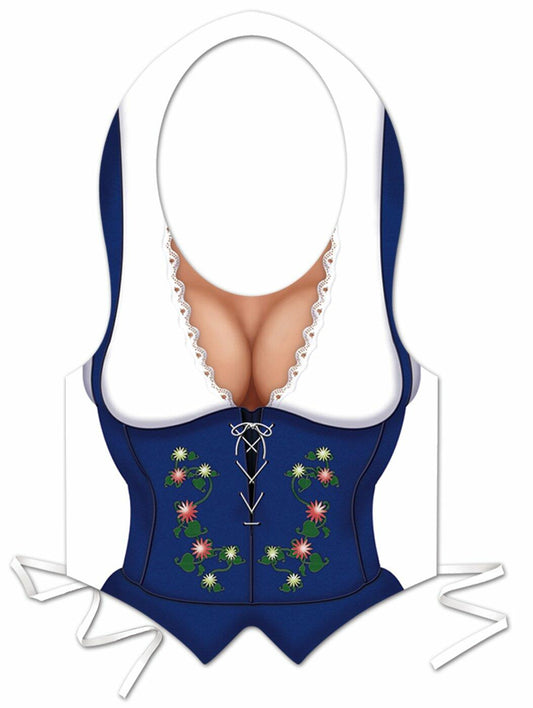 Beistle German Fraulein Plastic Oktoberfest Vest One Size
