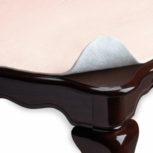 Yourtablecloth Deluxe Cushioned Heavy Duty Table Pad Pink Chablis 52x120