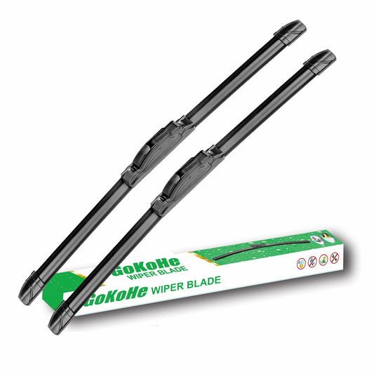 GoKoHe Windshield Wiper Blades 21"+20" for Honda CR-V Dodge Dakota PT Cruiser