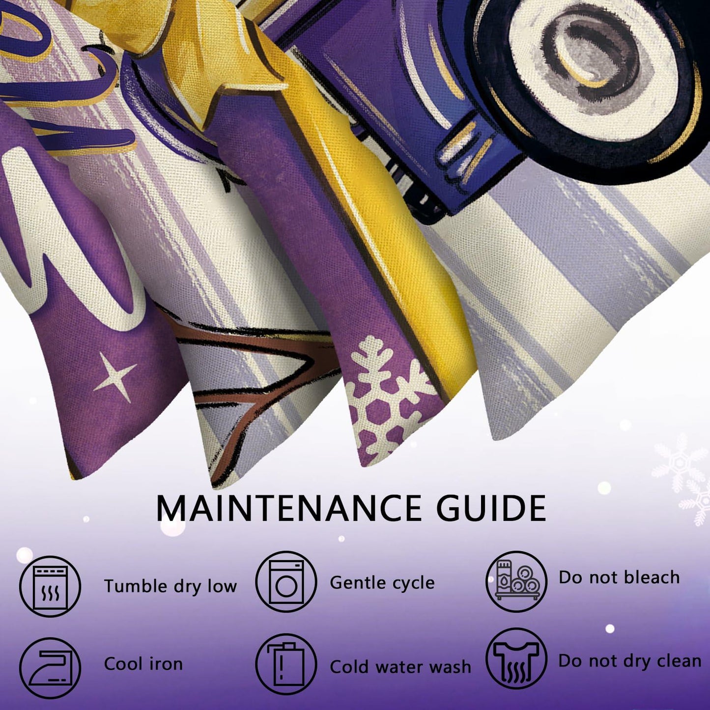 Ussap Nutcracker Christmas Throw Pillow Covers 18x18 Red Green Set of 4