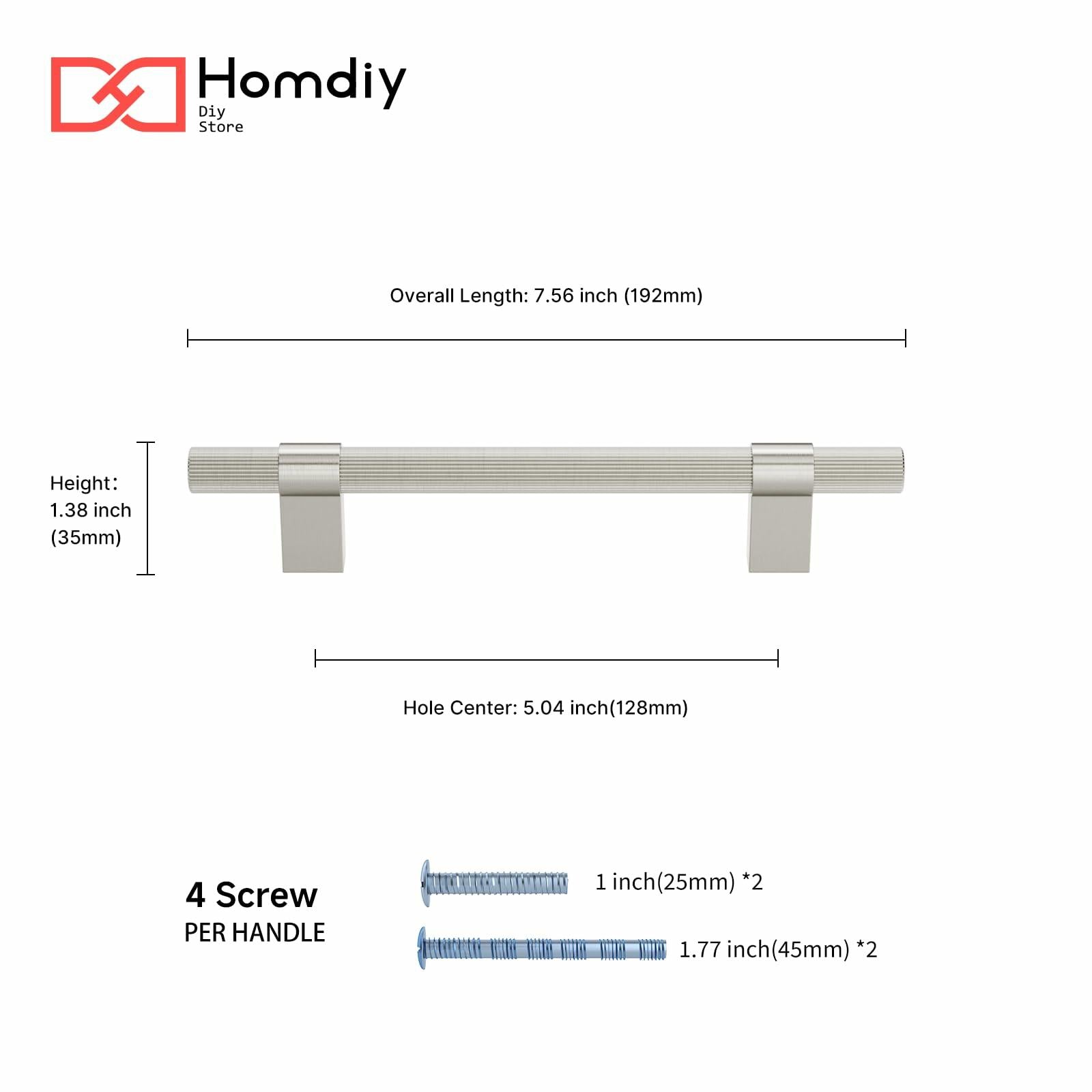 homdiy 15 Pack Matte Black Cabinet Handles 128mm 5in T Bar Drawer Pulls