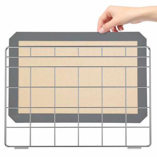 Dishwasher Basket for Silicone Baking Mats, Lids, Hot Pads & More Storage