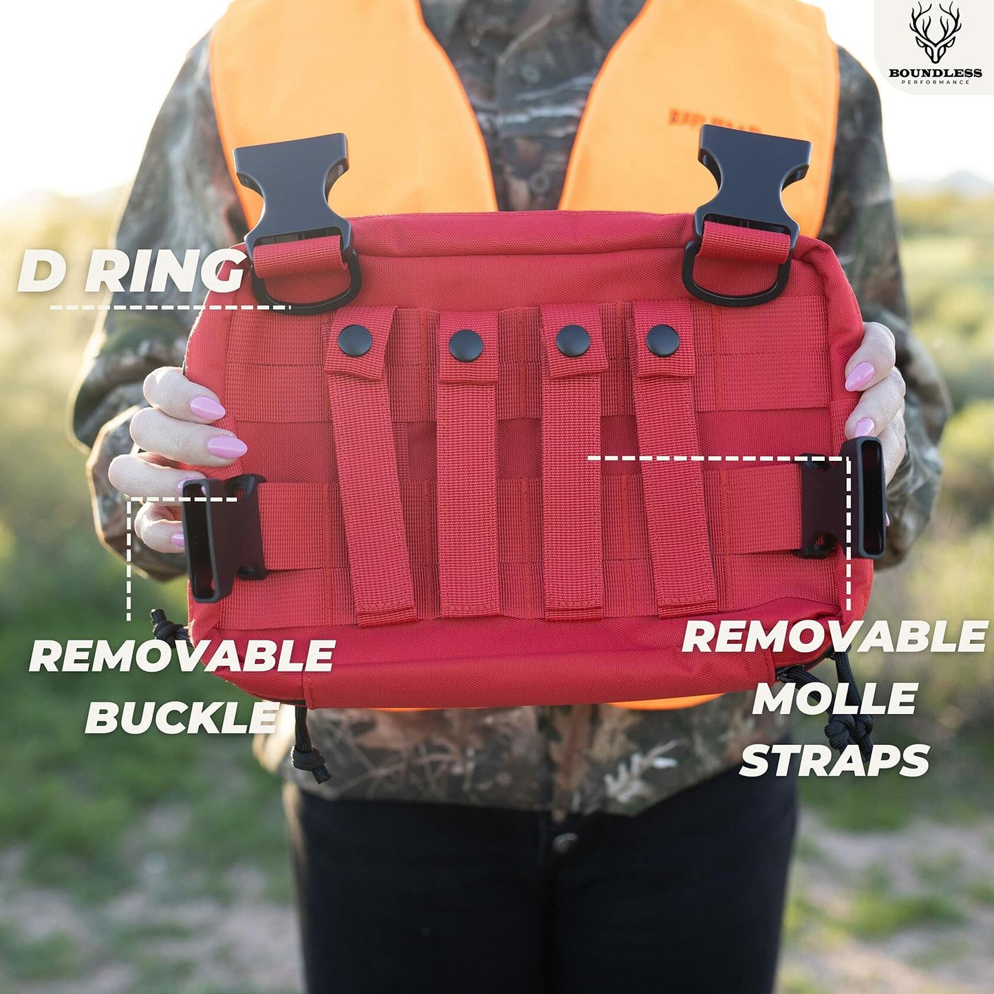 Boundless Performance Molle EMT Medical Bag Utility Pockets EDC IFAK