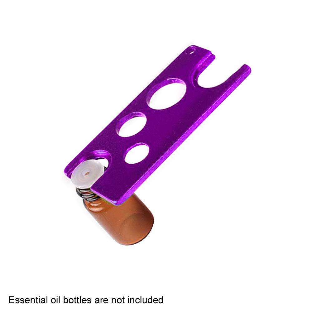Faddare Essential Oil Bottle Opener Set 3pcs Purple Rose Red Green