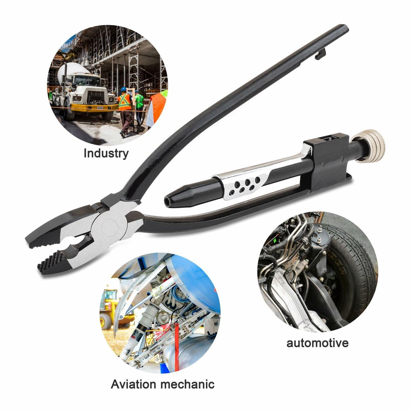 Gunpla 9 Inch Safety Wire Twisting Plier Automatic Spring Loaded Heavy Duty