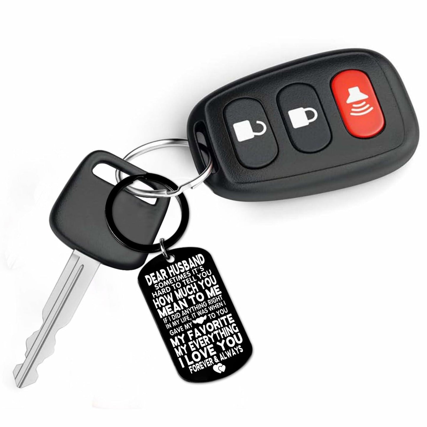Allpeak Husband Valentines Day Romantic Keychain Gift from Wife