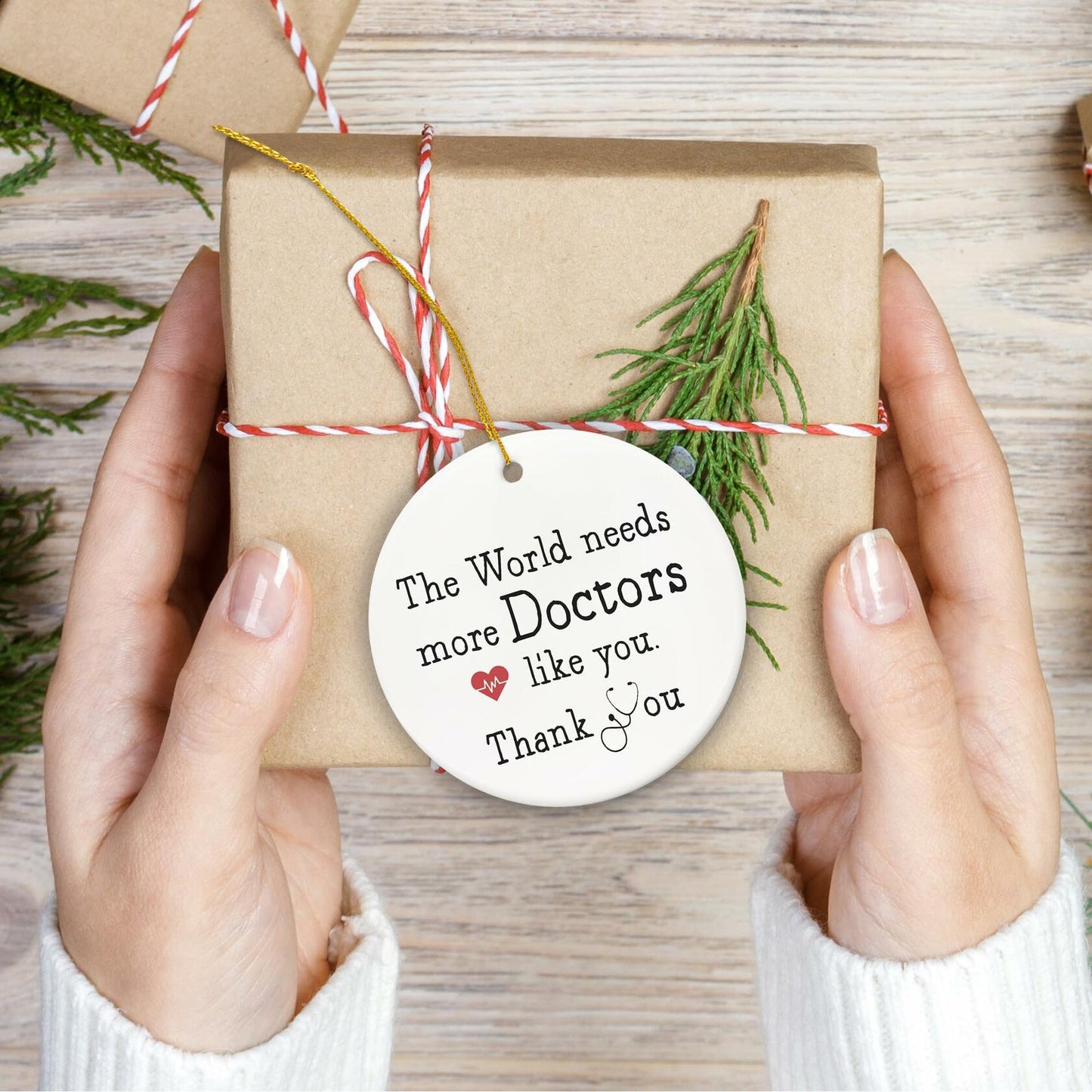 Voatok Doctor Christmas Tree Ornament Hanging Decoration Gift